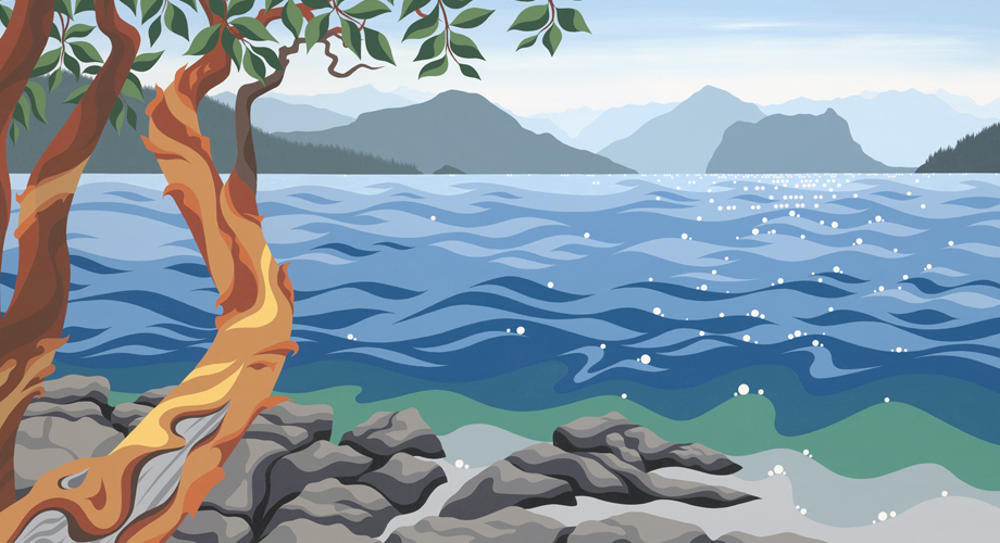 Art By Di Contemporary Westcoast Landscapes on Bowen Island, BC