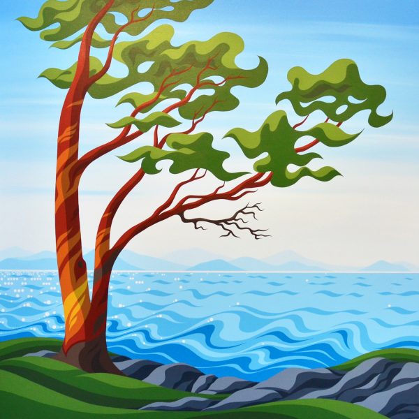 Art By Di - 'Pacific Madrone' 2019 - 36"x36" - sold