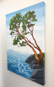'Pacific Madrone II' - Art By Di - 2019 - acrylic on canvas - $2400